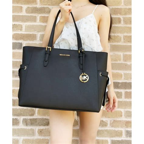 michael michael kors large top zip tote|Michael Kors large travel tote.